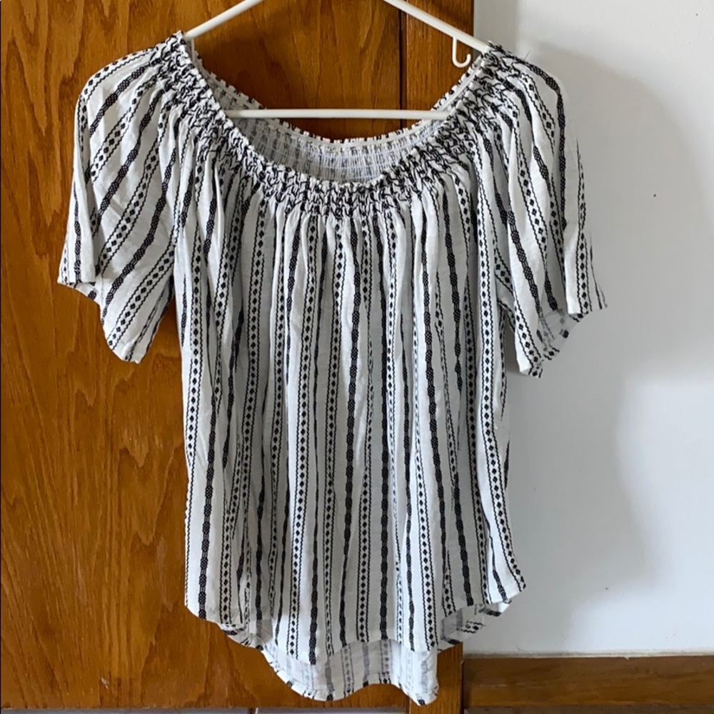 LOFT cotton blouse sz small